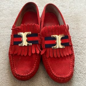 Tory Burch Orange Loafere